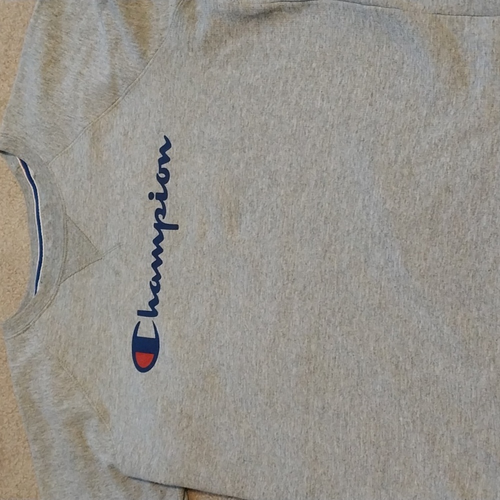 Womens champion crew neck sweatshirt